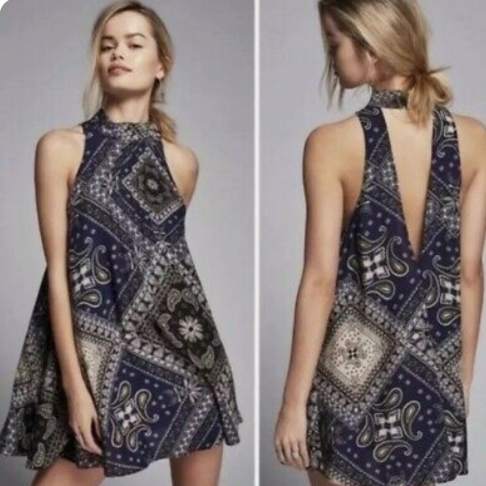 Intimately Free People Beaux Mock Neck Slip Dress - Picture 2 of 5